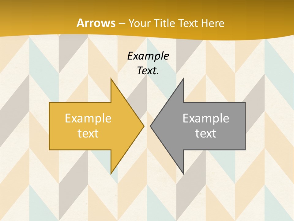 Geometric Paper Pattern PowerPoint Template