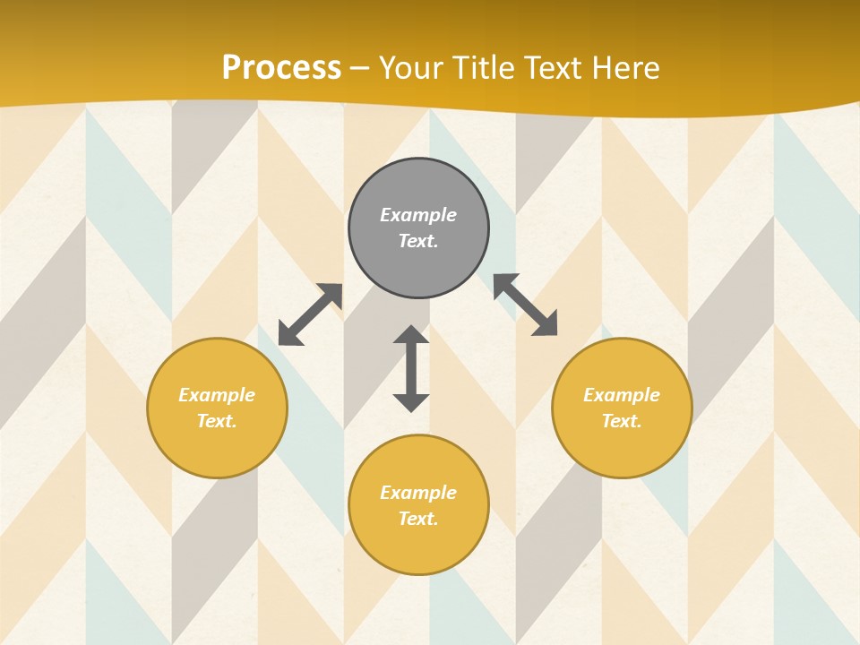 Geometric Paper Pattern PowerPoint Template