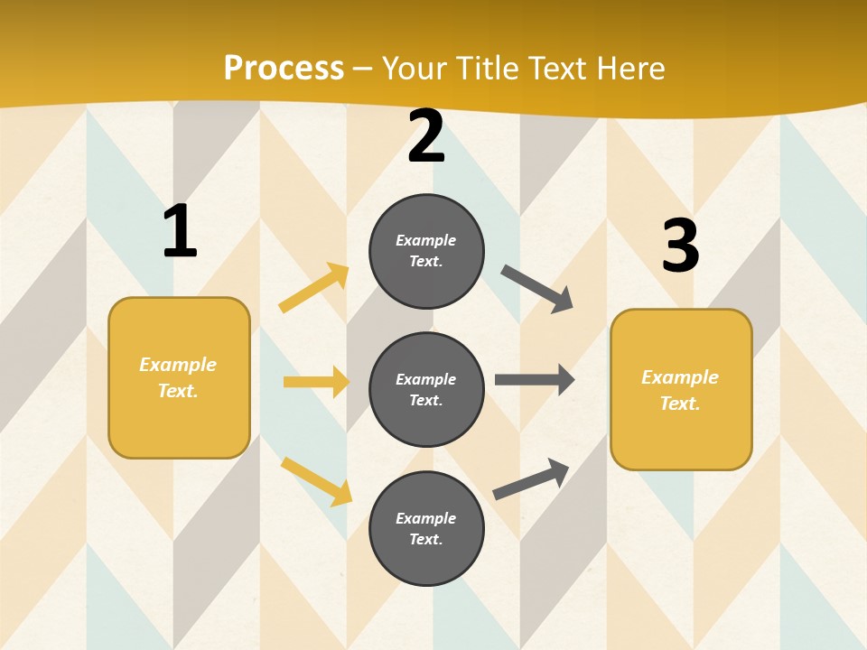 Geometric Paper Pattern PowerPoint Template