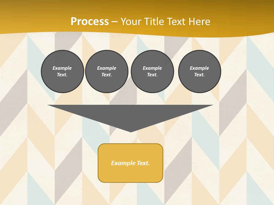 Geometric Paper Pattern PowerPoint Template
