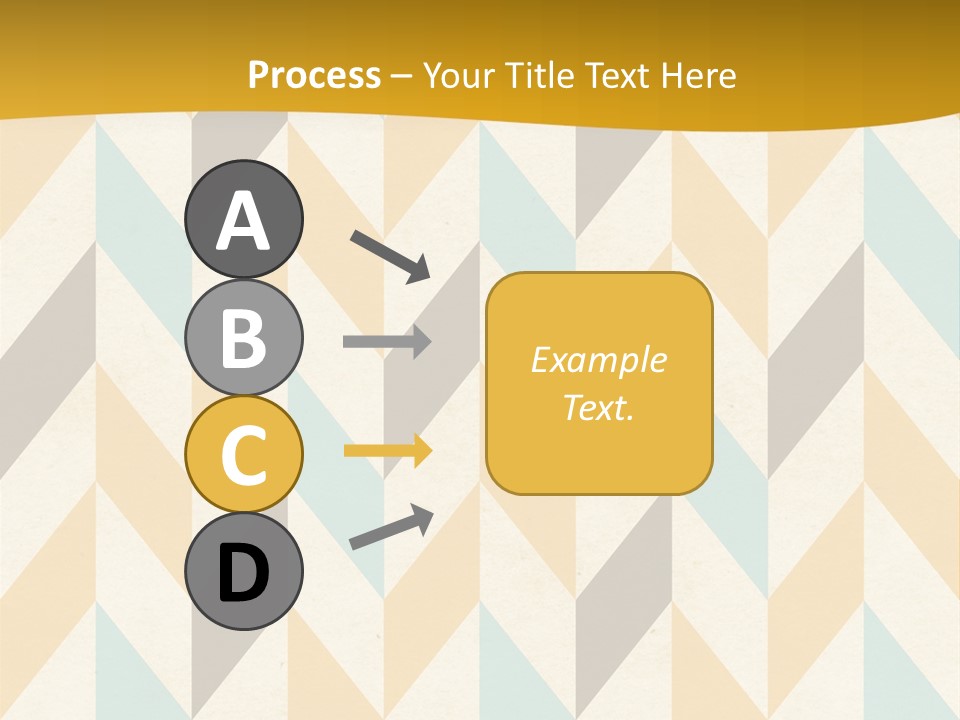 Geometric Paper Pattern PowerPoint Template
