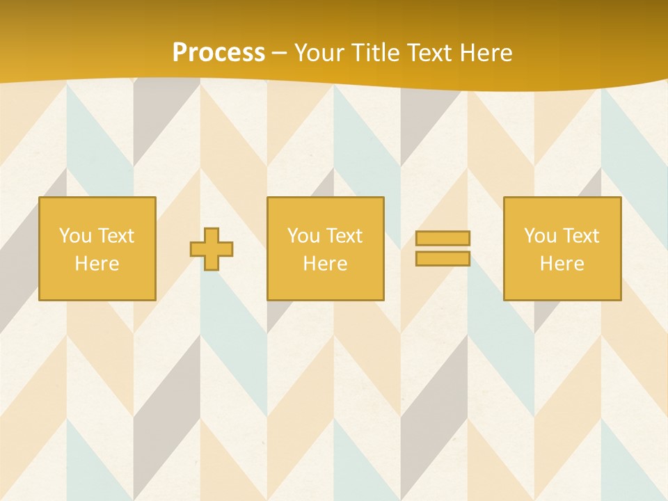 Geometric Paper Pattern PowerPoint Template