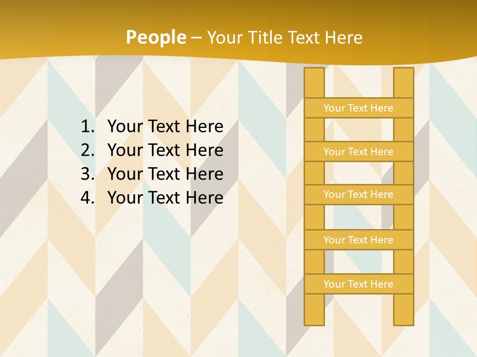 Geometric Paper Pattern PowerPoint Template