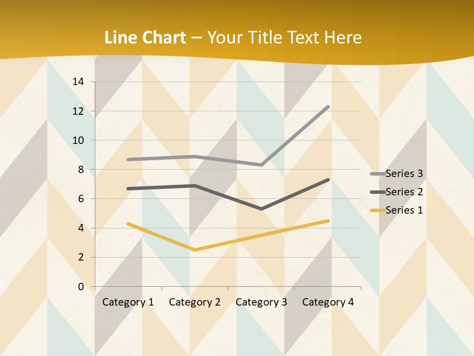 Geometric Paper Pattern PowerPoint Template