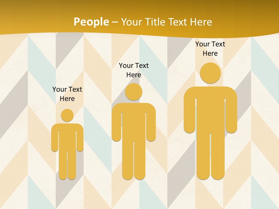 Geometric Paper Pattern PowerPoint Template