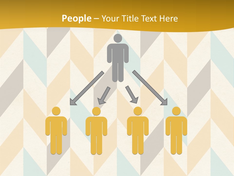 Geometric Paper Pattern PowerPoint Template