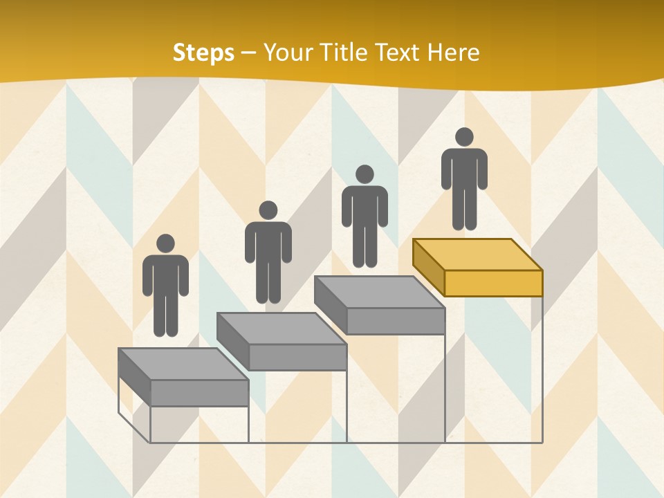 Geometric Paper Pattern PowerPoint Template