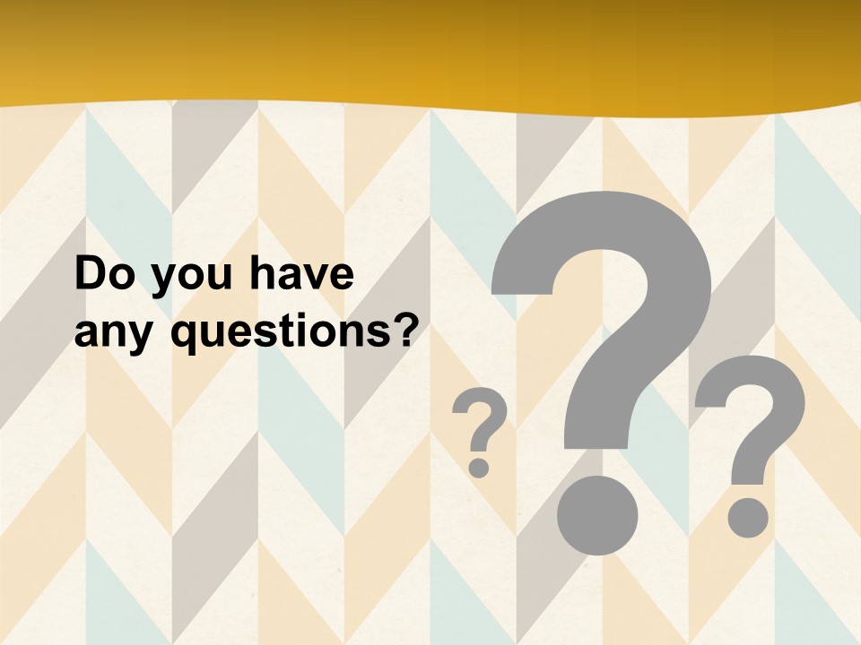 Geometric Paper Pattern PowerPoint Template