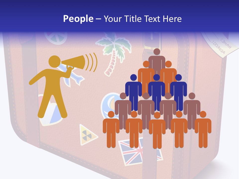 Travel Case Single PowerPoint Template