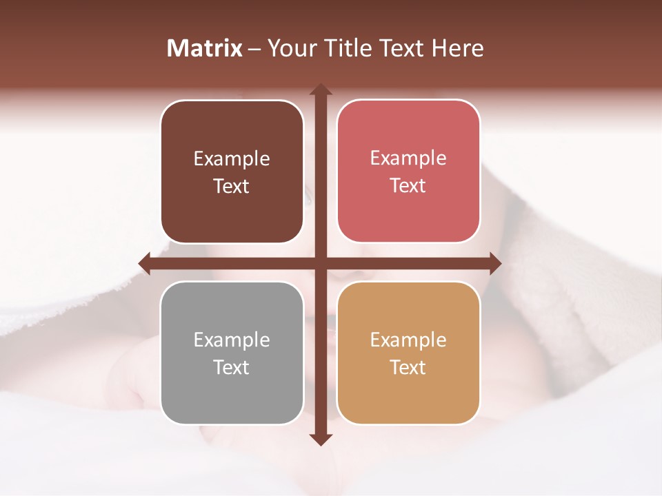 Joyful Infant Laughing PowerPoint Template