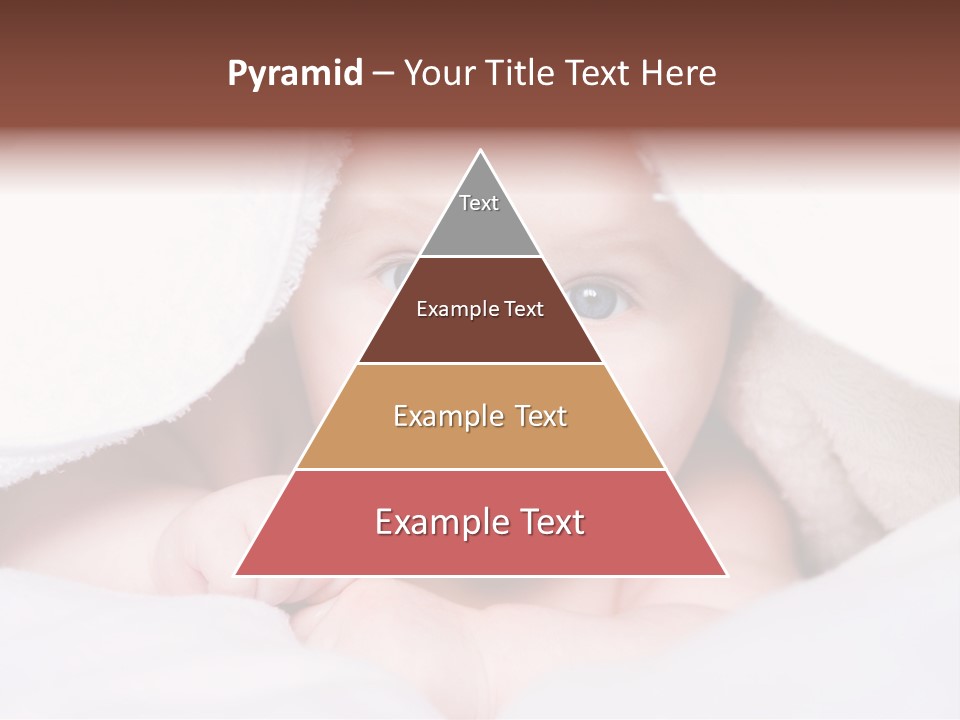 Joyful Infant Laughing PowerPoint Template