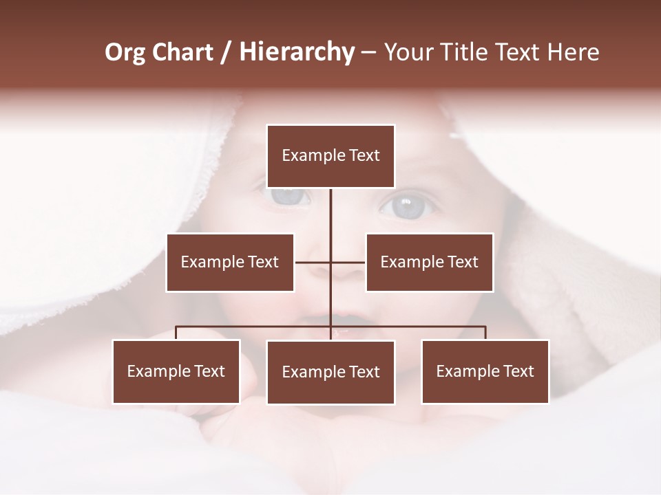 Joyful Infant Laughing PowerPoint Template