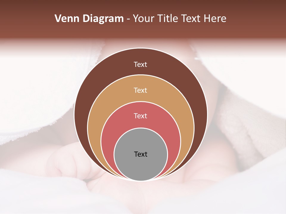 Joyful Infant Laughing PowerPoint Template