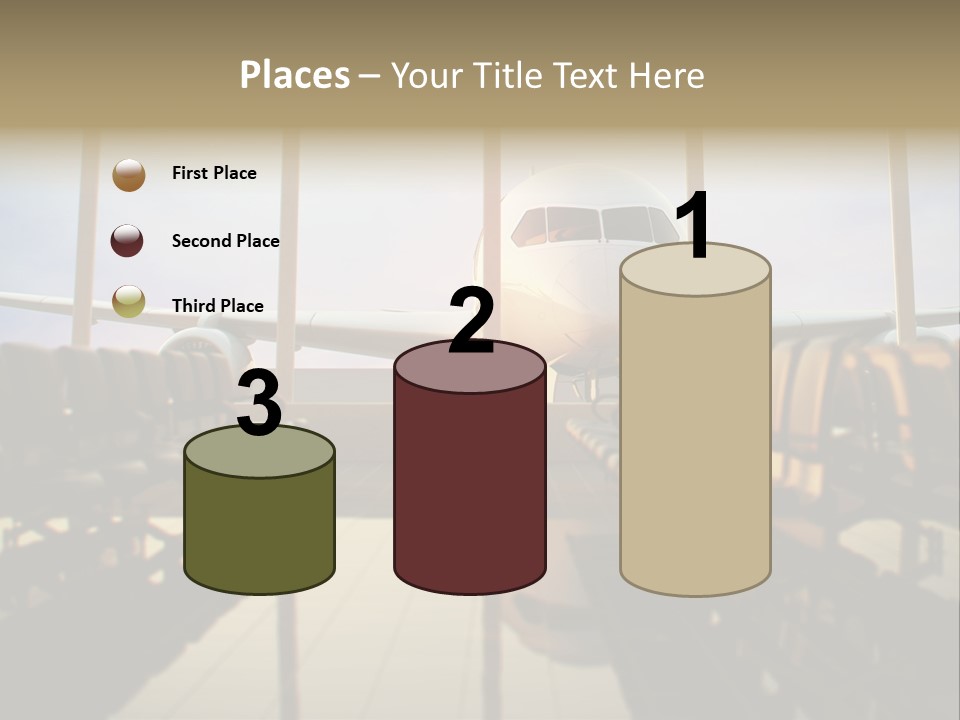 Bag Holiday Window PowerPoint Template