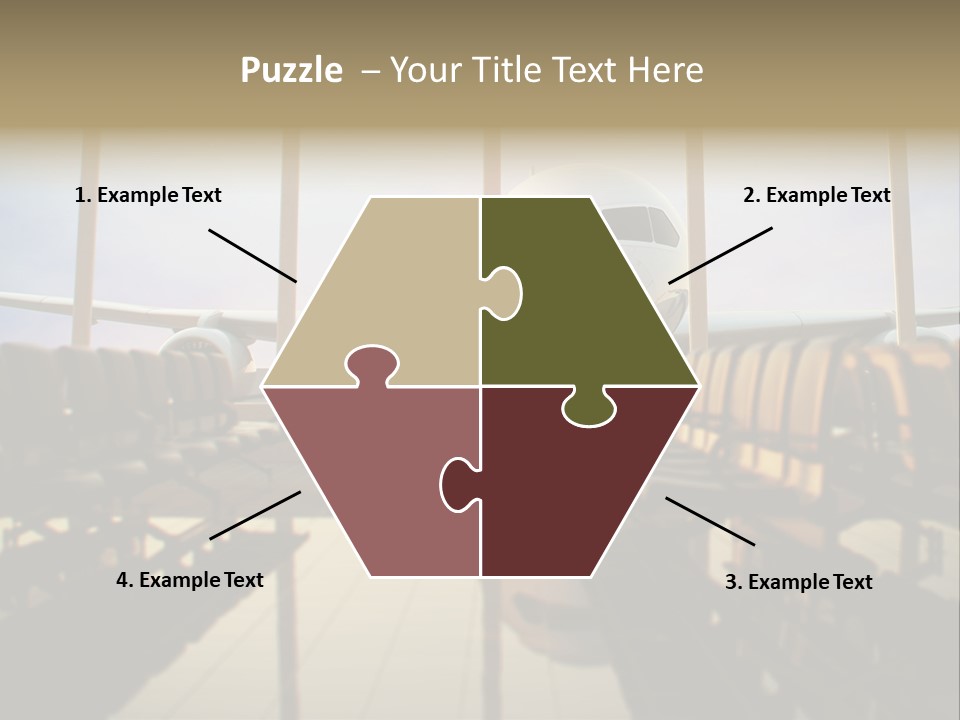 Bag Holiday Window PowerPoint Template