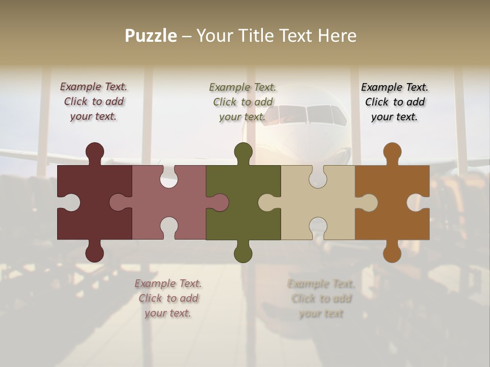 Bag Holiday Window PowerPoint Template