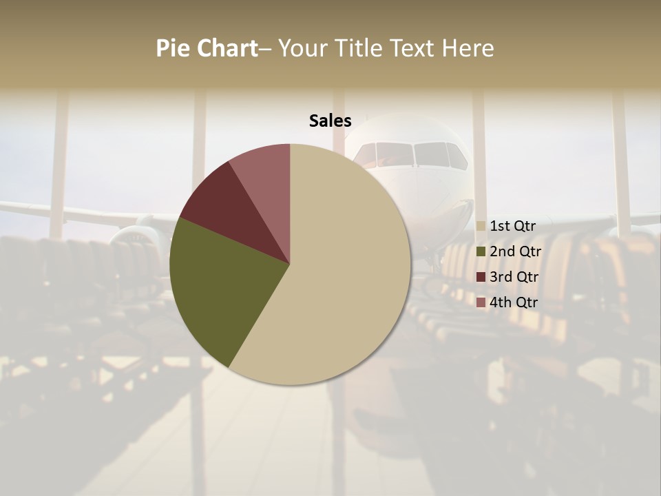 Bag Holiday Window PowerPoint Template
