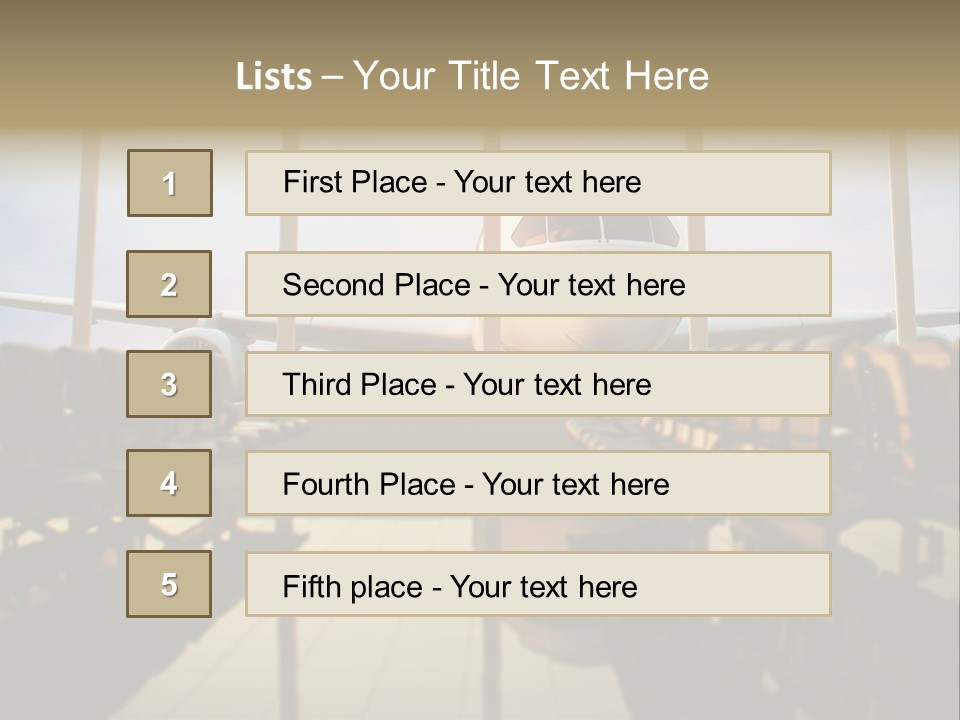Bag Holiday Window PowerPoint Template