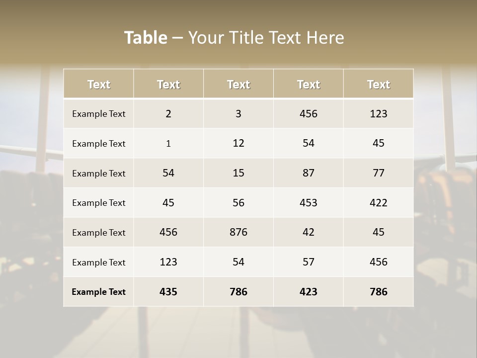 Bag Holiday Window PowerPoint Template