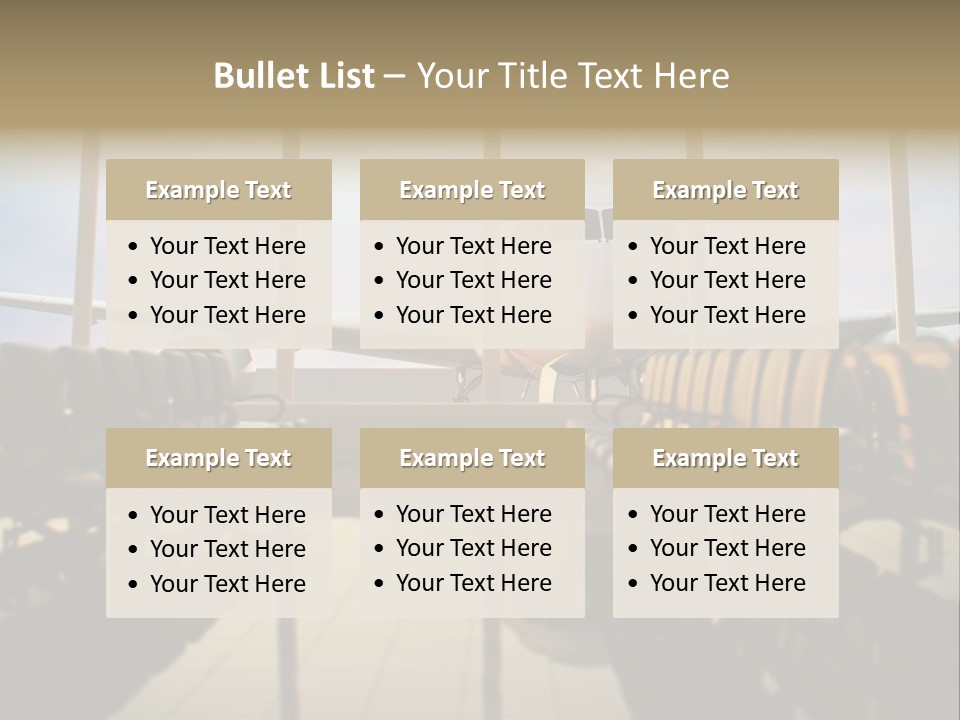 Bag Holiday Window PowerPoint Template