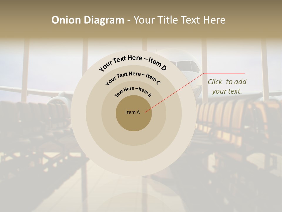 Bag Holiday Window PowerPoint Template