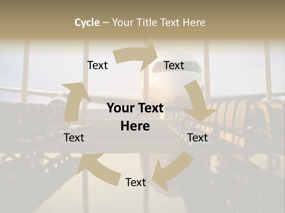 Bag Holiday Window PowerPoint Template