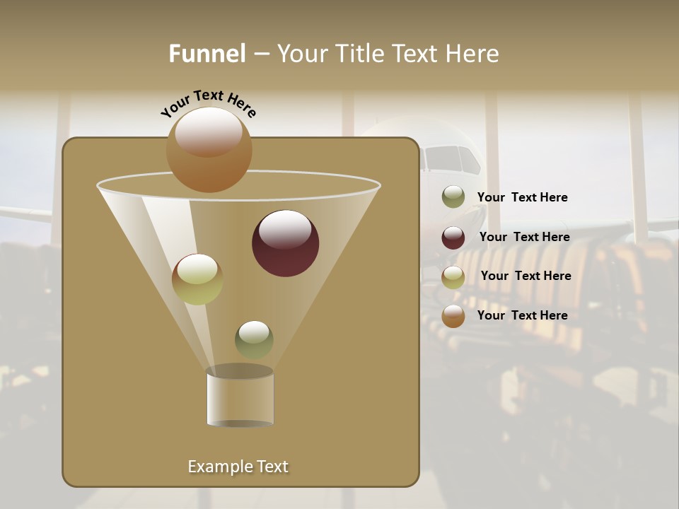 Bag Holiday Window PowerPoint Template