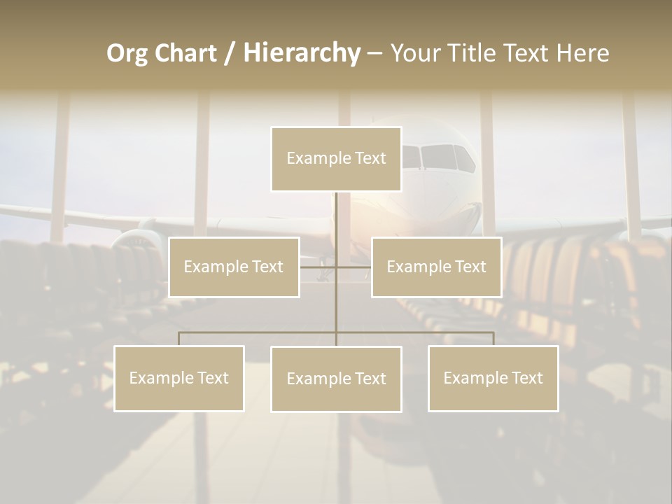 Bag Holiday Window PowerPoint Template