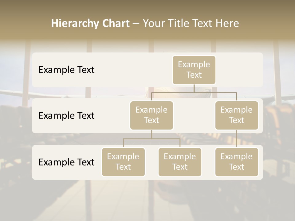 Bag Holiday Window PowerPoint Template