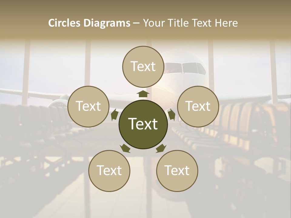 Bag Holiday Window PowerPoint Template