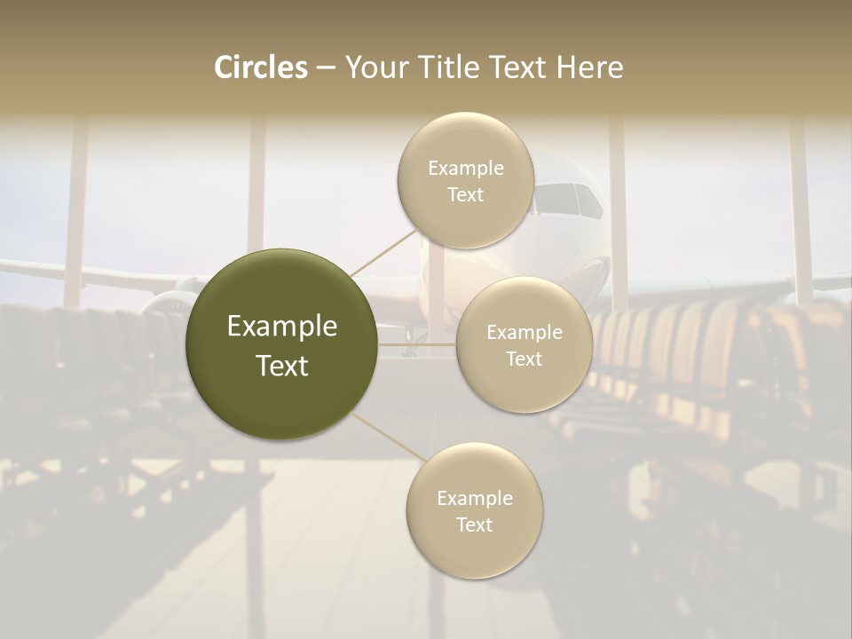 Bag Holiday Window PowerPoint Template