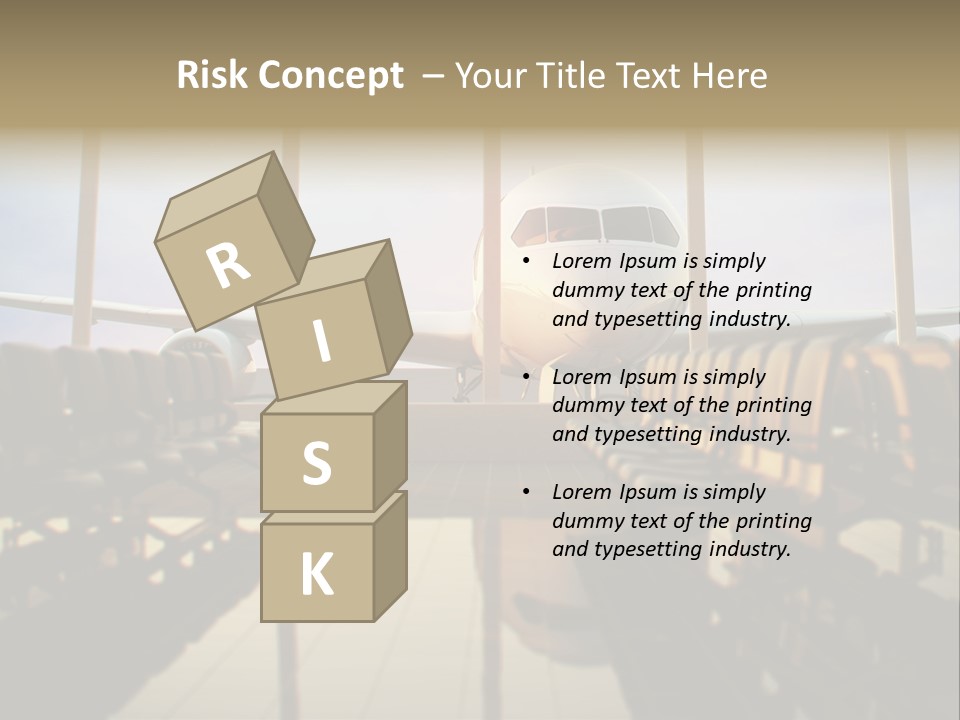 Bag Holiday Window PowerPoint Template