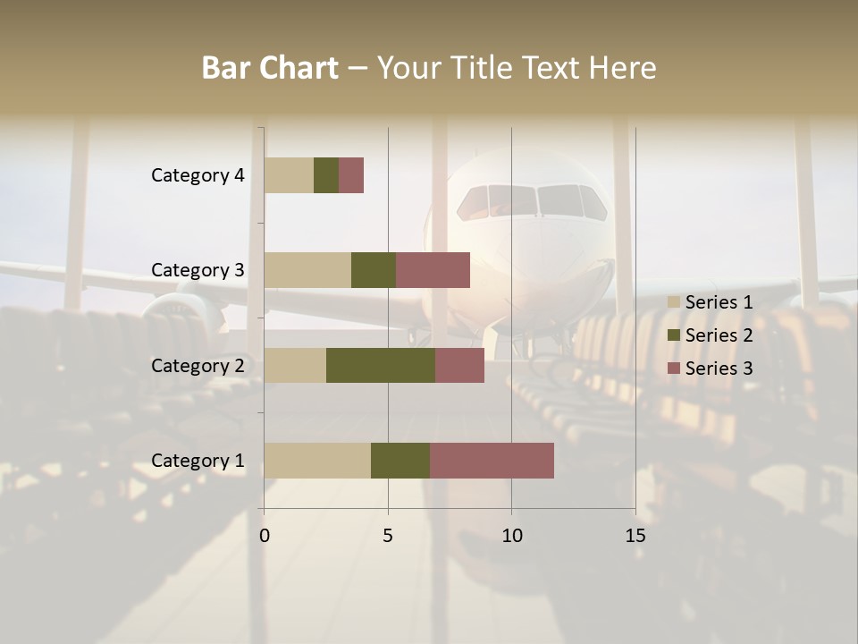Bag Holiday Window PowerPoint Template