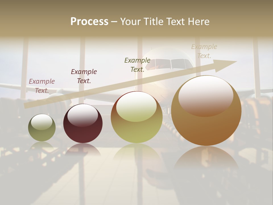 Bag Holiday Window PowerPoint Template