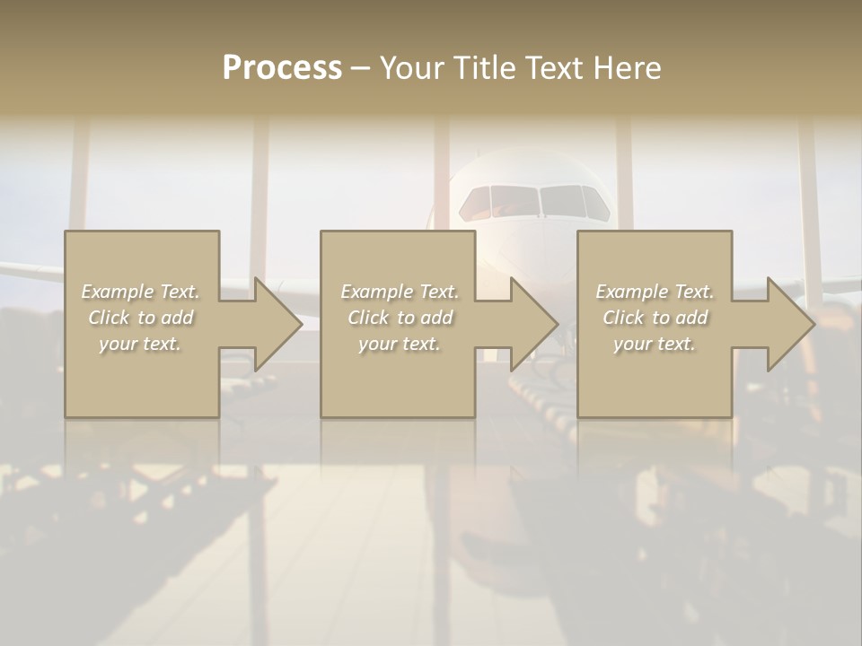 Bag Holiday Window PowerPoint Template