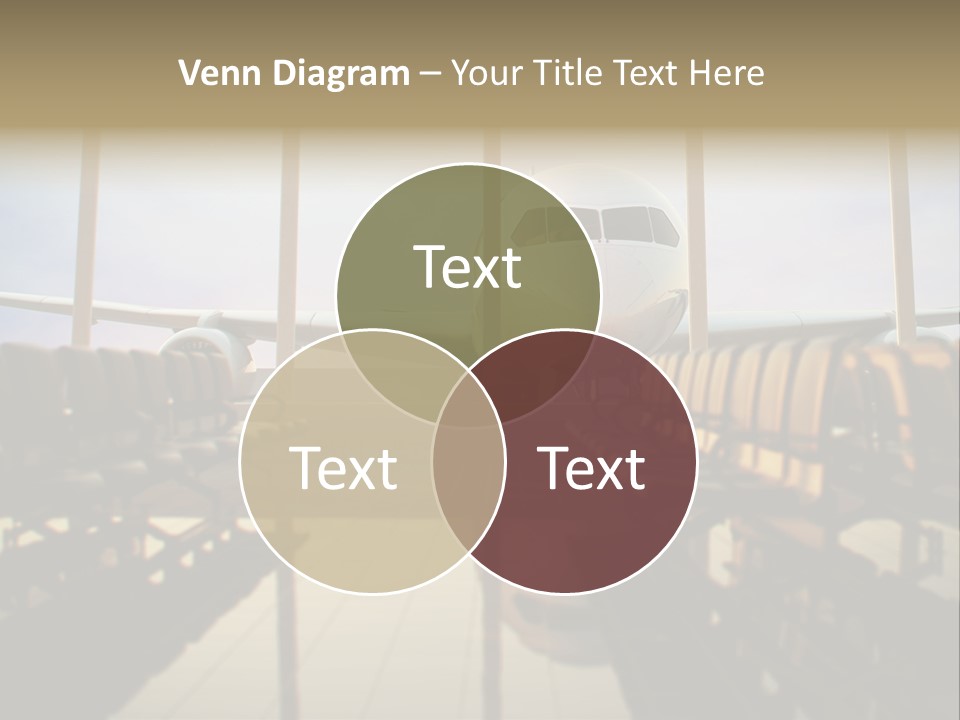 Bag Holiday Window PowerPoint Template