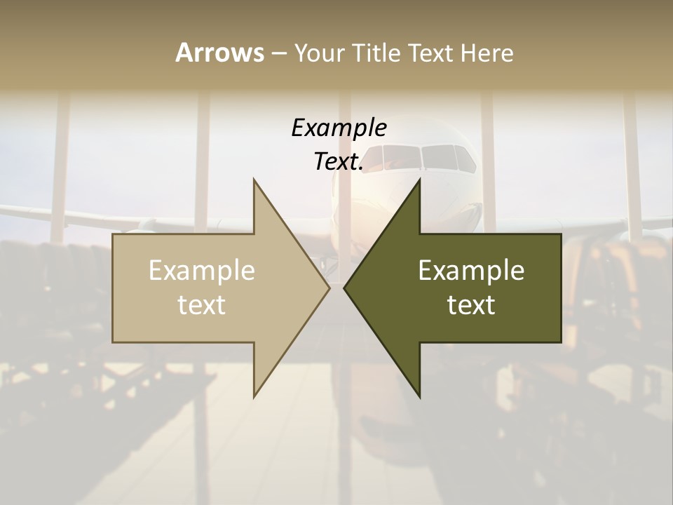 Bag Holiday Window PowerPoint Template