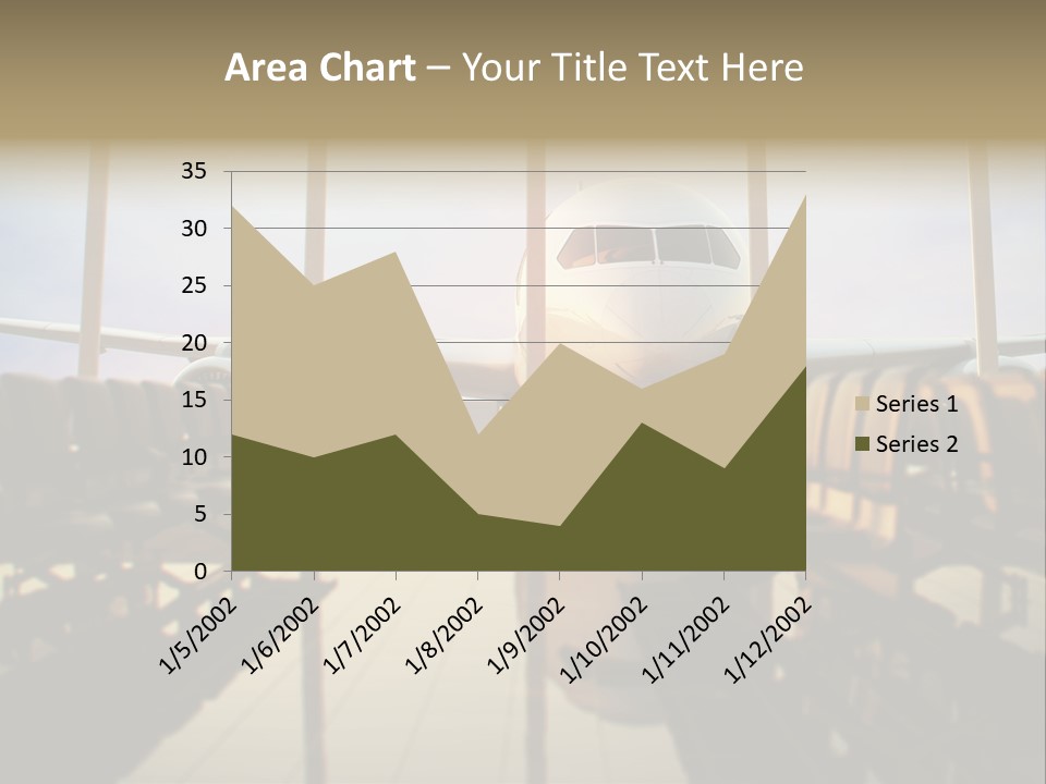 Bag Holiday Window PowerPoint Template