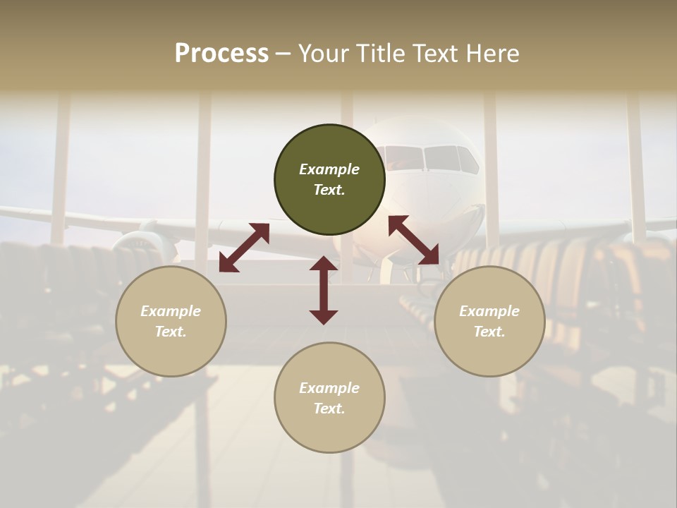 Bag Holiday Window PowerPoint Template