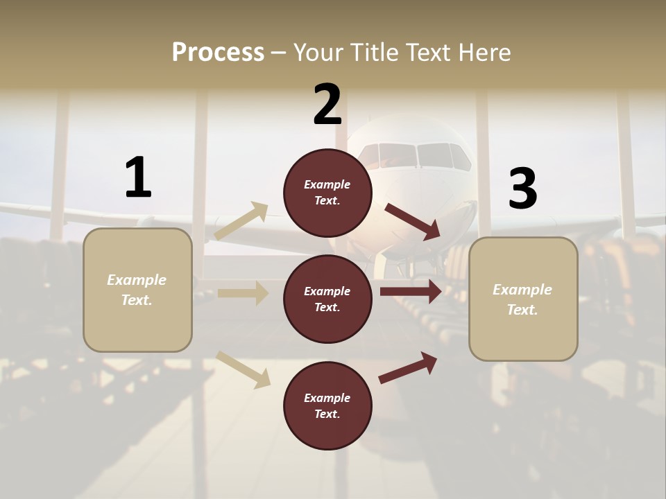 Bag Holiday Window PowerPoint Template