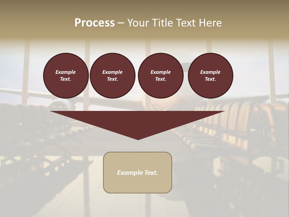 Bag Holiday Window PowerPoint Template