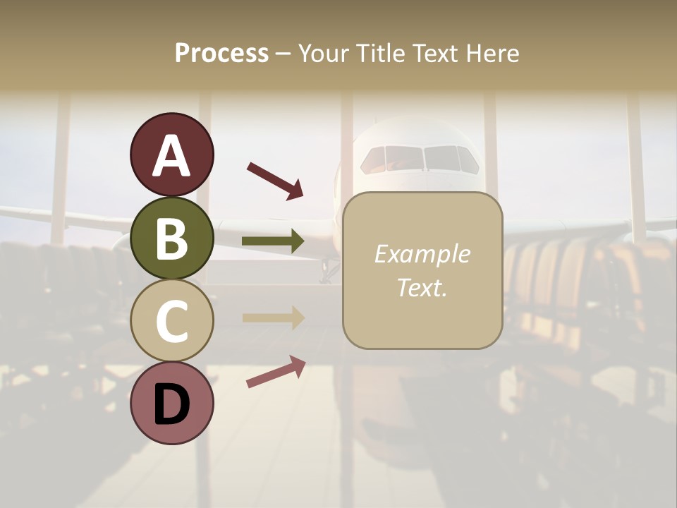 Bag Holiday Window PowerPoint Template