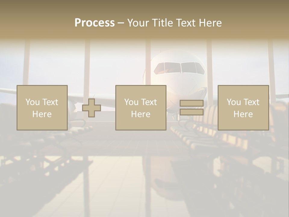 Bag Holiday Window PowerPoint Template