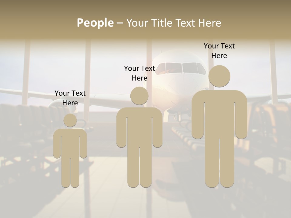 Bag Holiday Window PowerPoint Template