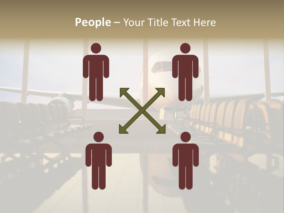 Bag Holiday Window PowerPoint Template