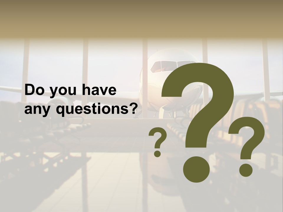 Bag Holiday Window PowerPoint Template