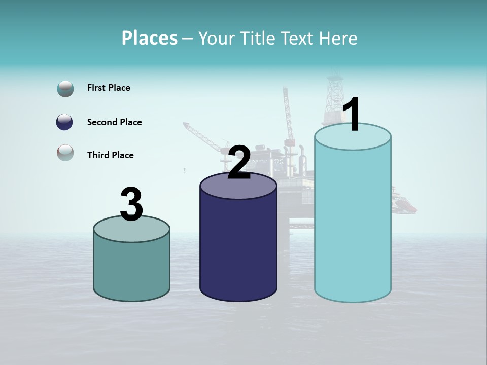 Well Oil Industry Oil PowerPoint Template
