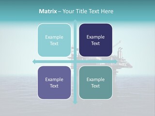 Well Oil Industry Oil PowerPoint Template