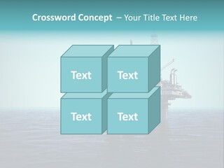 Well Oil Industry Oil PowerPoint Template