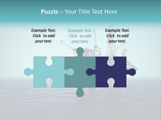 Well Oil Industry Oil PowerPoint Template